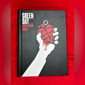 Green Day American Idiot Hardcover Book